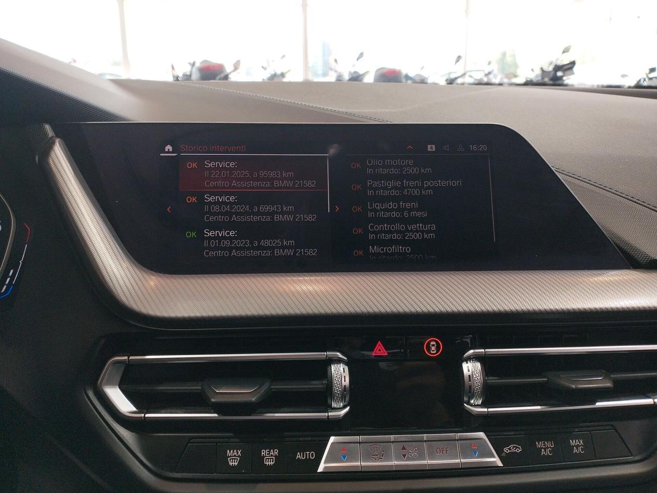 BMW 116 d Msport auto *TAGLIANDI CASA MADRE*