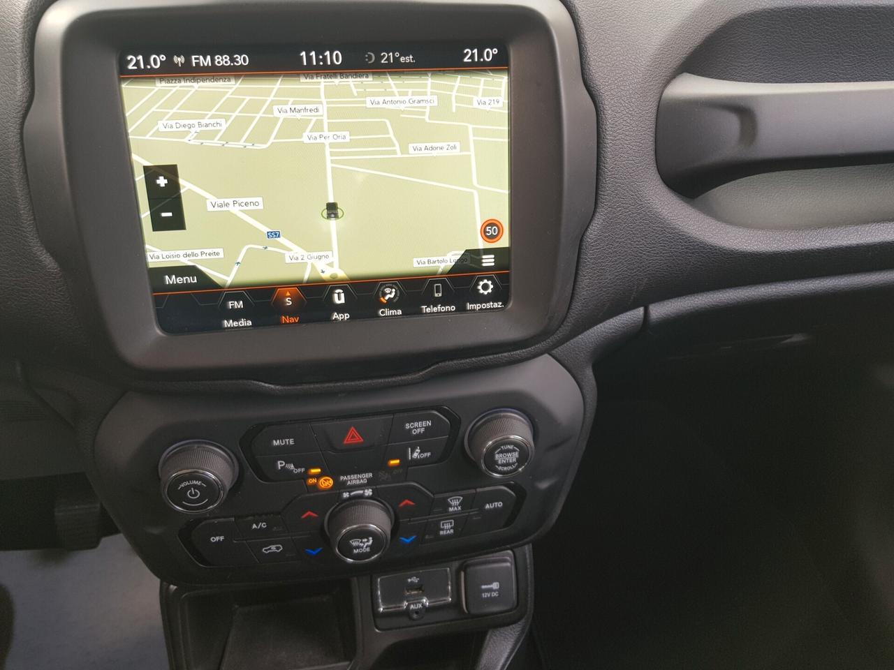 Jeep Renegade 1.6 Mjt 120cv Limited Fari Led Rcam Navy