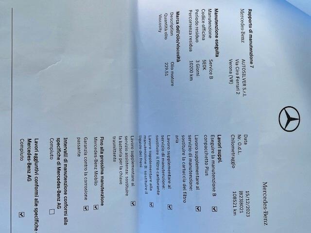 Mercedes-benz CLA 220 d S.W. Automatic Sport