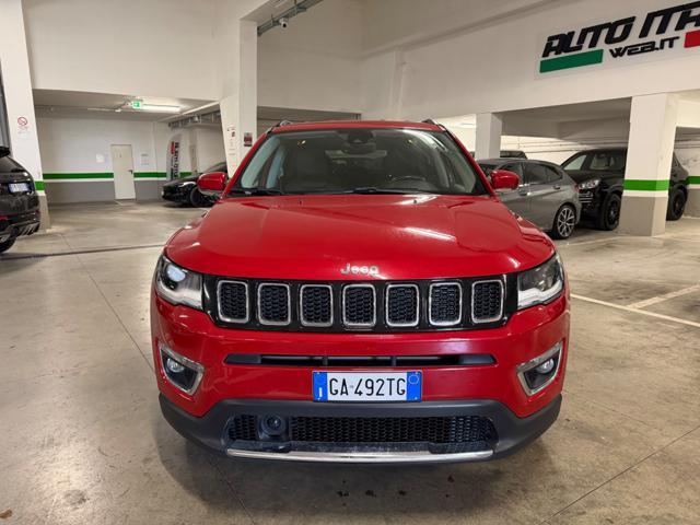 JEEP Compass 2.0 mjt Limited#4wd#140cv#ROSSOPERLA#PELLE#C.LEGA