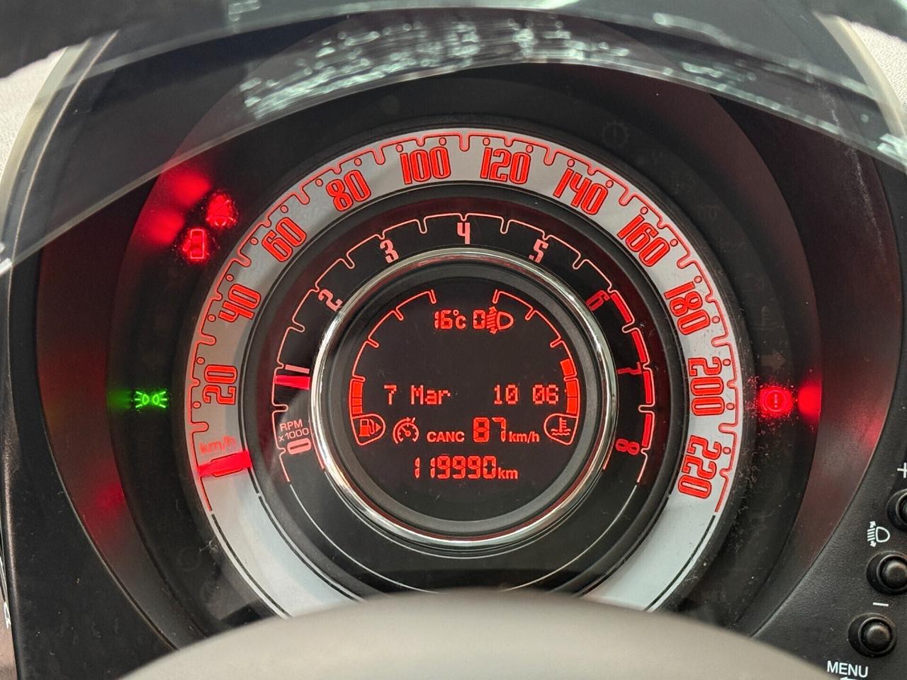 Fiat 500 1.2 Lounge Tetto Full