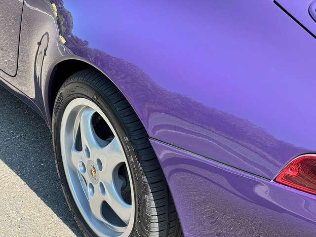 Porsche 993 911 cabriolet carrera 2 amarant violet molto rara
