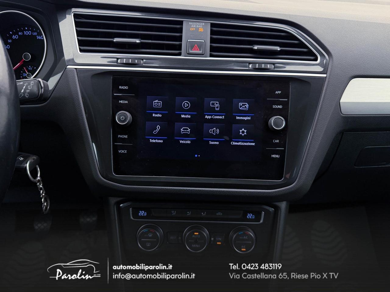 Volkswagen Tiguan 1.6 tdi Sport R-Line LED-CarPlay-19''