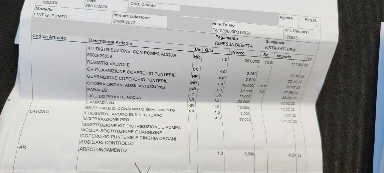 Fiat Punto 1.4 8V Street GPL 2017 OK NEOPATENTATI