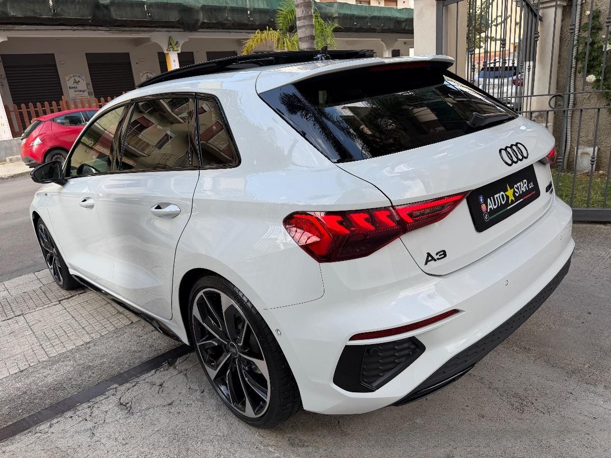 Audi A3 Sportback 40 TDI 200CV Quattro S-line edition Identity Black