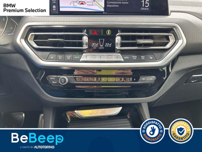 BMW X3 XDRIVE20D MHEV 48V MSPORT AUTO