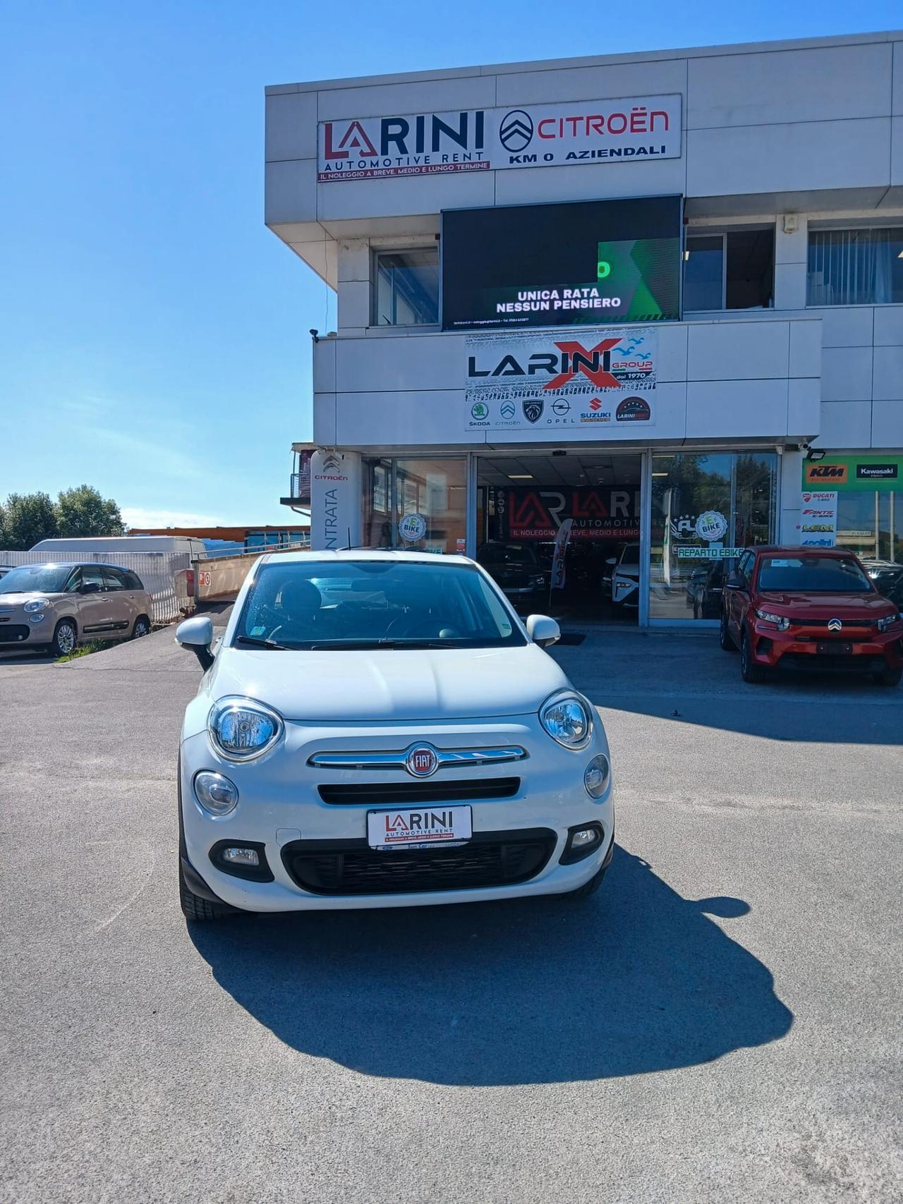 FIAT 500X 1.6 Diesel 120CV – 97.531 km – Bianco – Neopatentati