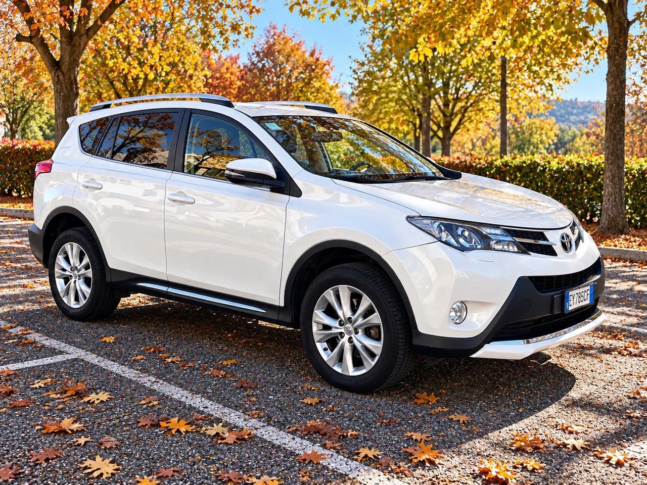 Toyota RAV 4 RAV4 2.2 D-CAT 150 CV 4WD Automatico *PREZZO REALE* Navi Pelle Xenon
