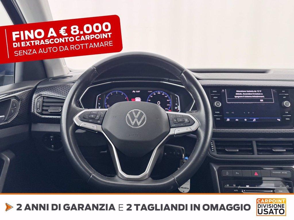 VOLKSWAGEN T-cross 1.0 tsi advanced 110cv del 2022