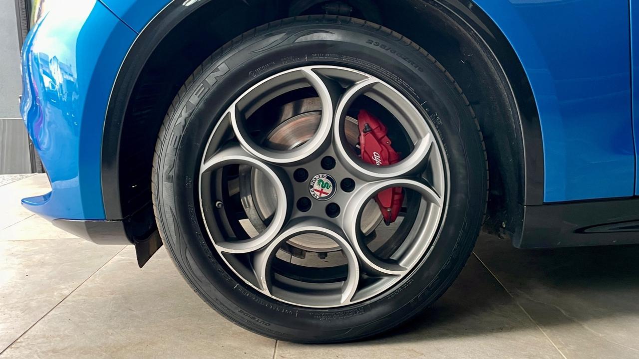 ALFA ROMEO STELVIO 2.2 COMPETIZIONE Q4 TURBODIESEL 210CV - VOLANTE E SEDILI IN PELLE RISCALDABILI, FULL LED