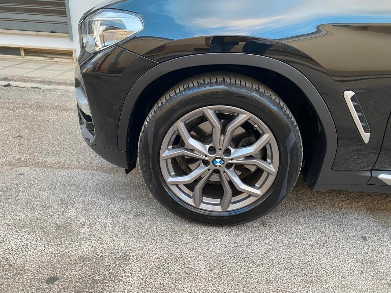 BMW X3 20D X-DRIVE X-LINE MHEV 48V 190CV TETTO PELLE CAM ANNO 2021
