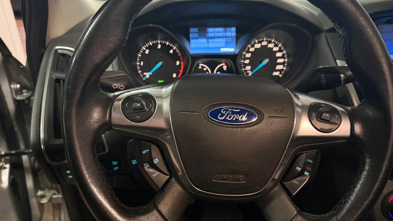 Ford Focus 1.6 TDCi 115 CV Titanium bluetooth navi led