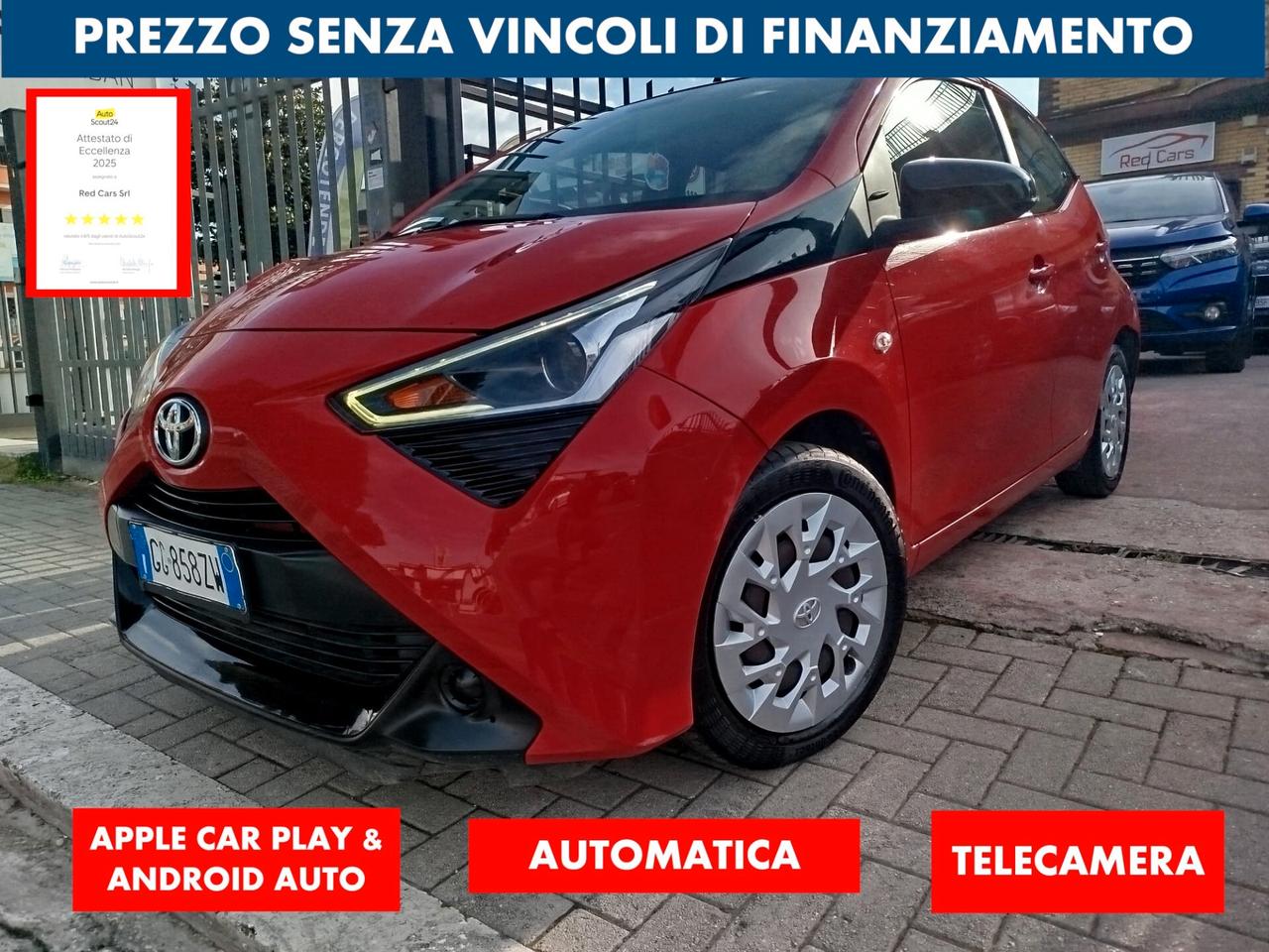 AYGO 1.0 AUTOMATICA*PREZZO VERO* CONNECT - UNIPRO- GARANZIA 12 MESI
