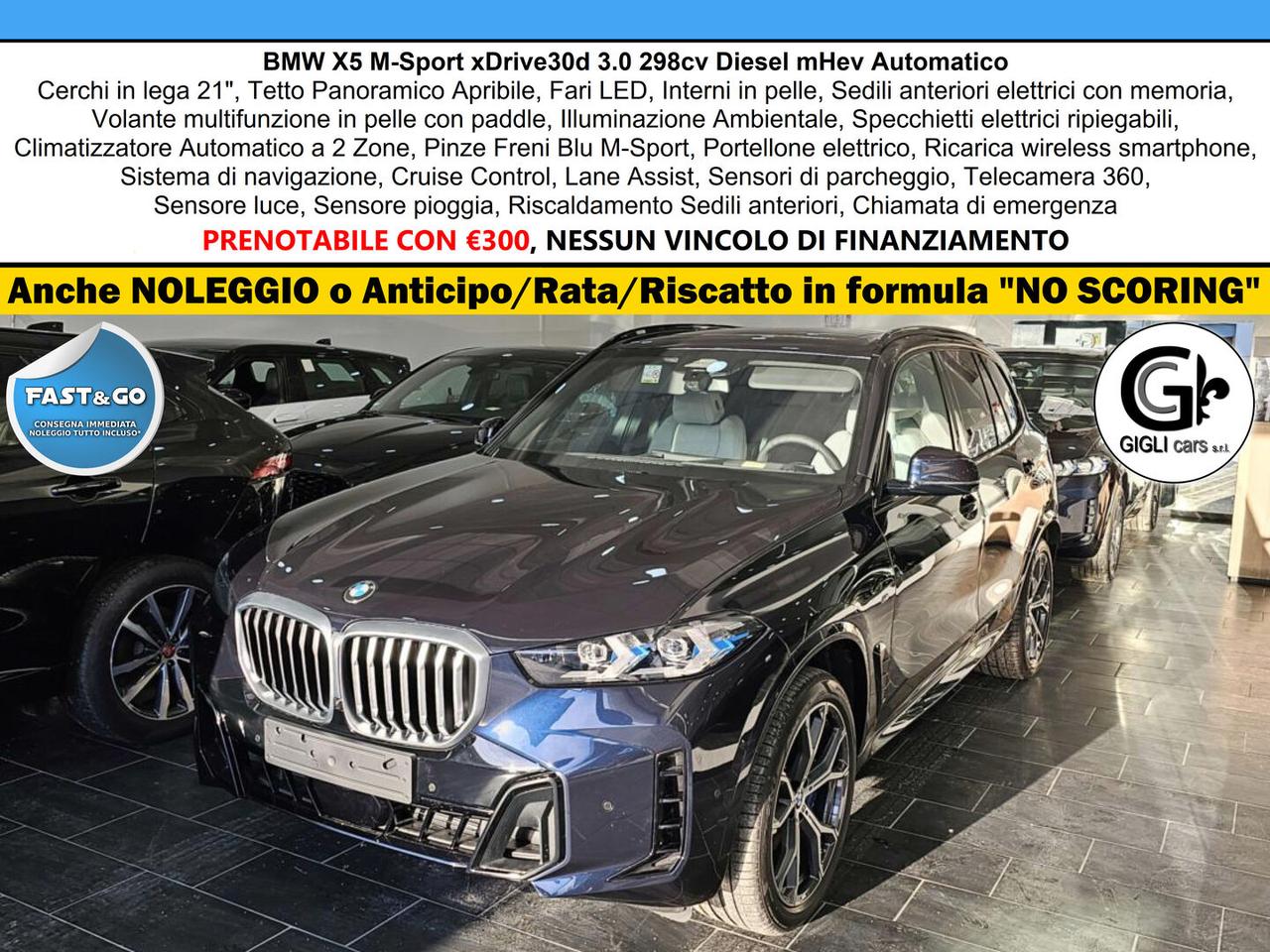 BMW X5 30d xDrive M-Sport NEW MODEL C.21" Tetto Navi 360