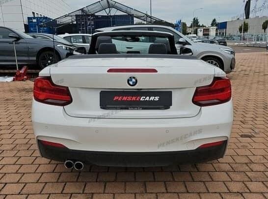 Bmw 220d Cabrio MSPORT 190cv STEPTRONIC PELLE NAVY LED 18