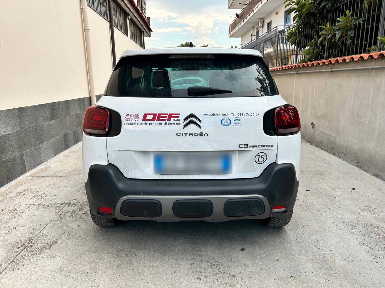 Citroen C3 Aircross 1.5 HDi 110CV N1 - 2024 Incidentata