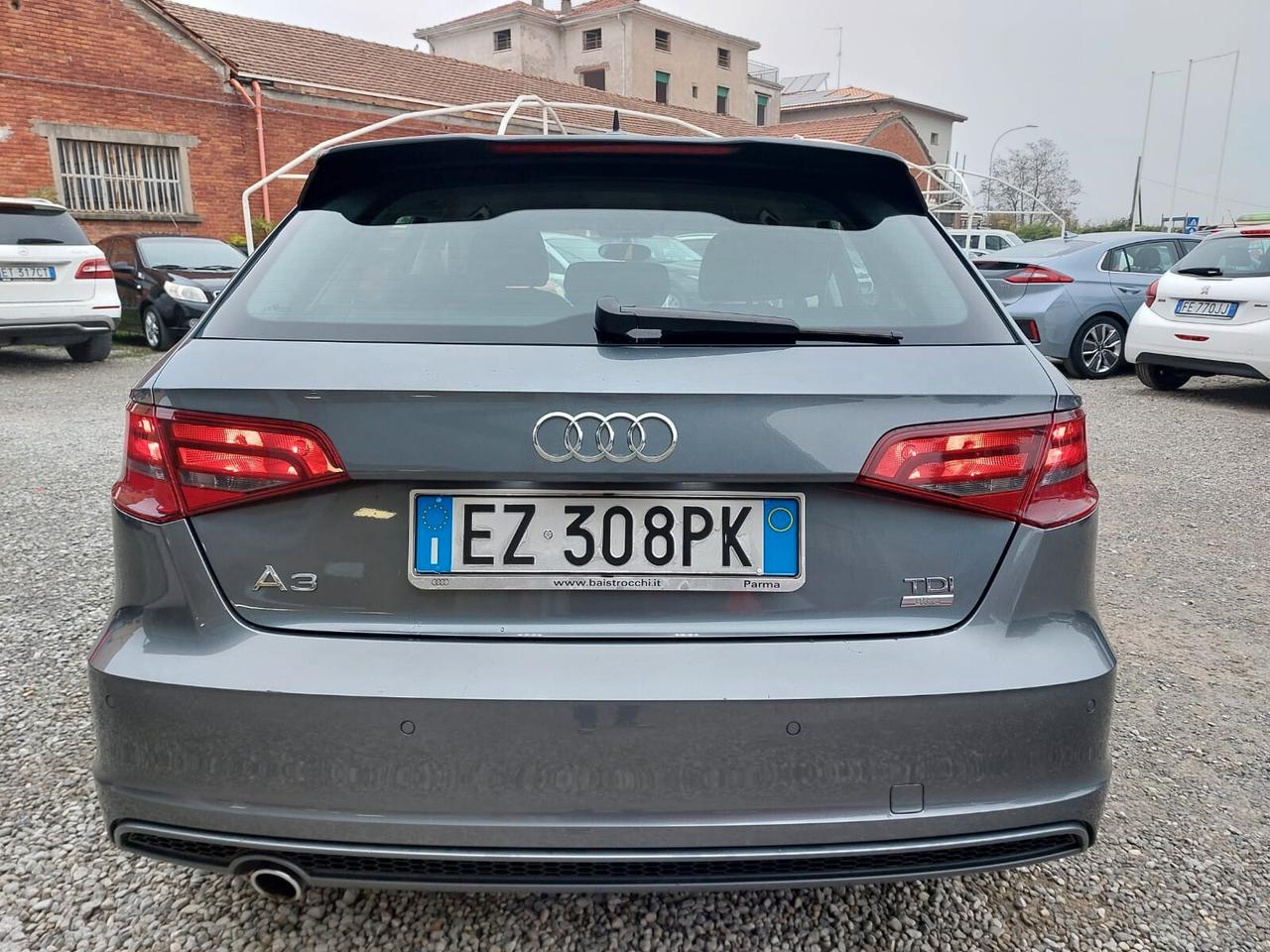 Audi A3 SPB 1.6 TDI ULTRA S-LINE STUPENDA EURO 6B