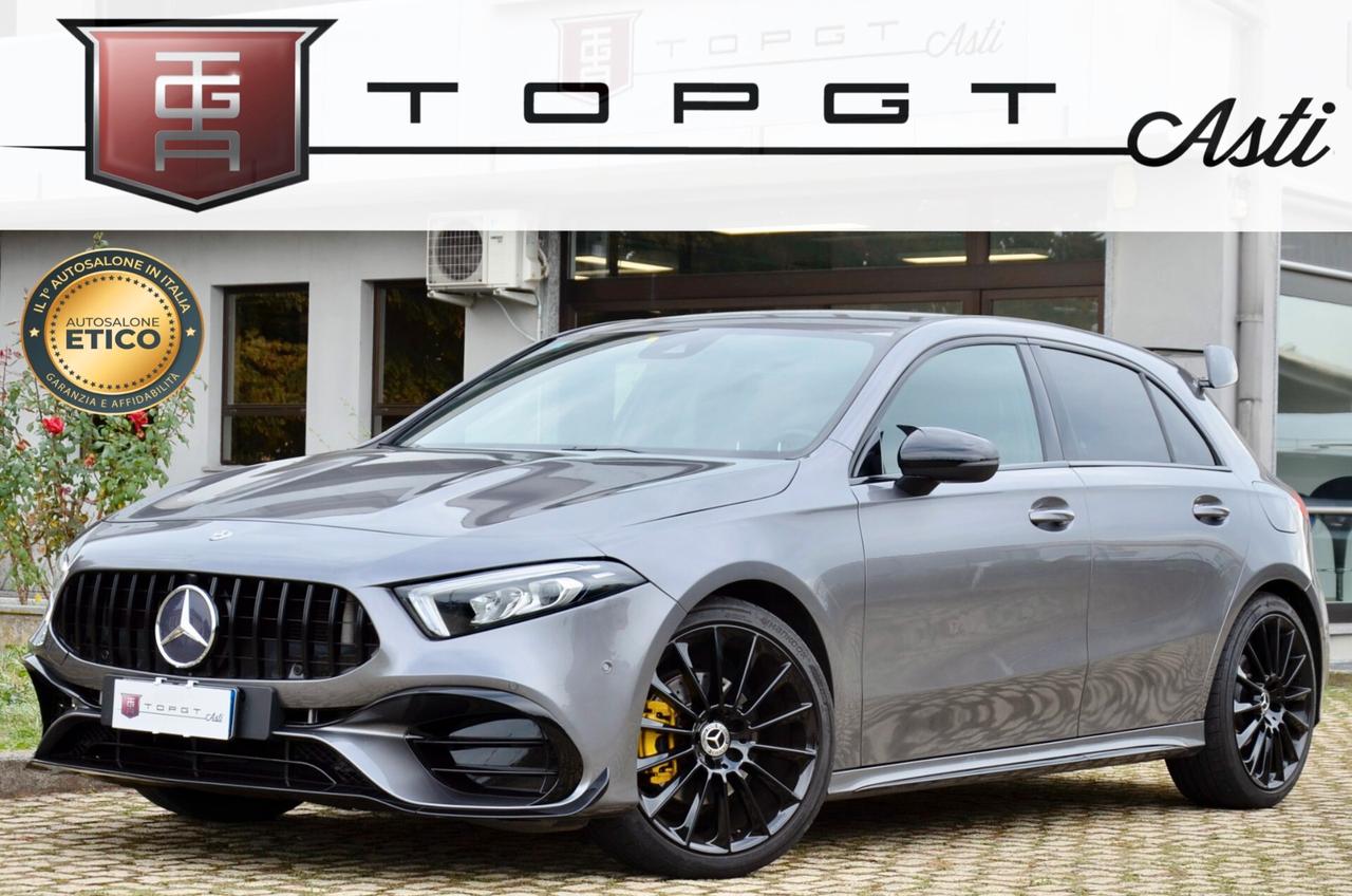 MERCEDES-BENZ A 200 SPORT ALLESTIMENTO A45 AMG 163cv AUTO, LUCI AMBIENTE, NAVI, FULL LED, PERMUTE