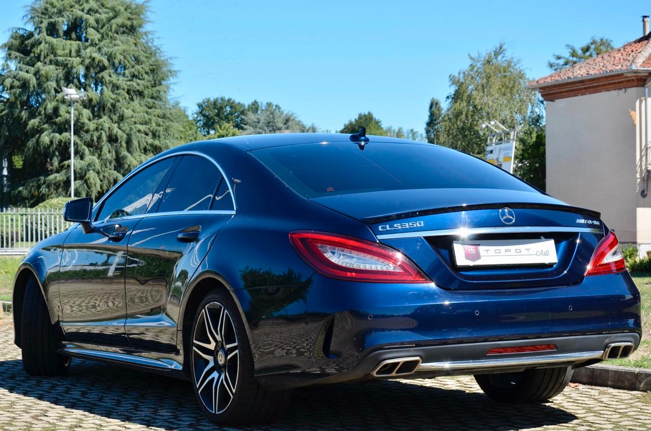MERCEDES-BENZ CLS 350d PREMIUM AMG LINE 4MATIC 258cv AUTO, UFF ITALIANA, EURO 6B, NAVI, FARI LED, PERMUTE