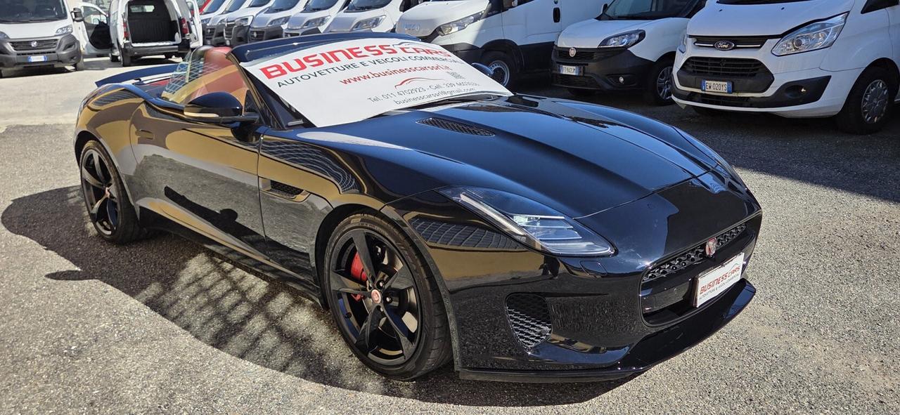 Jaguar F-Type 3.0 V6 340 CV COUPE' CABRIO KM.84000 CERTIFICATI UNICO PROPRIETARIO!
