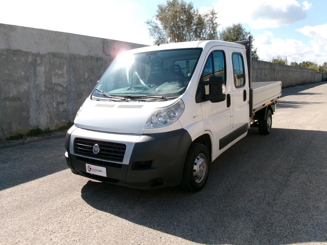 Fiat Ducato DOPPIA GABBINA 7 POSTI CASSONE FISSO