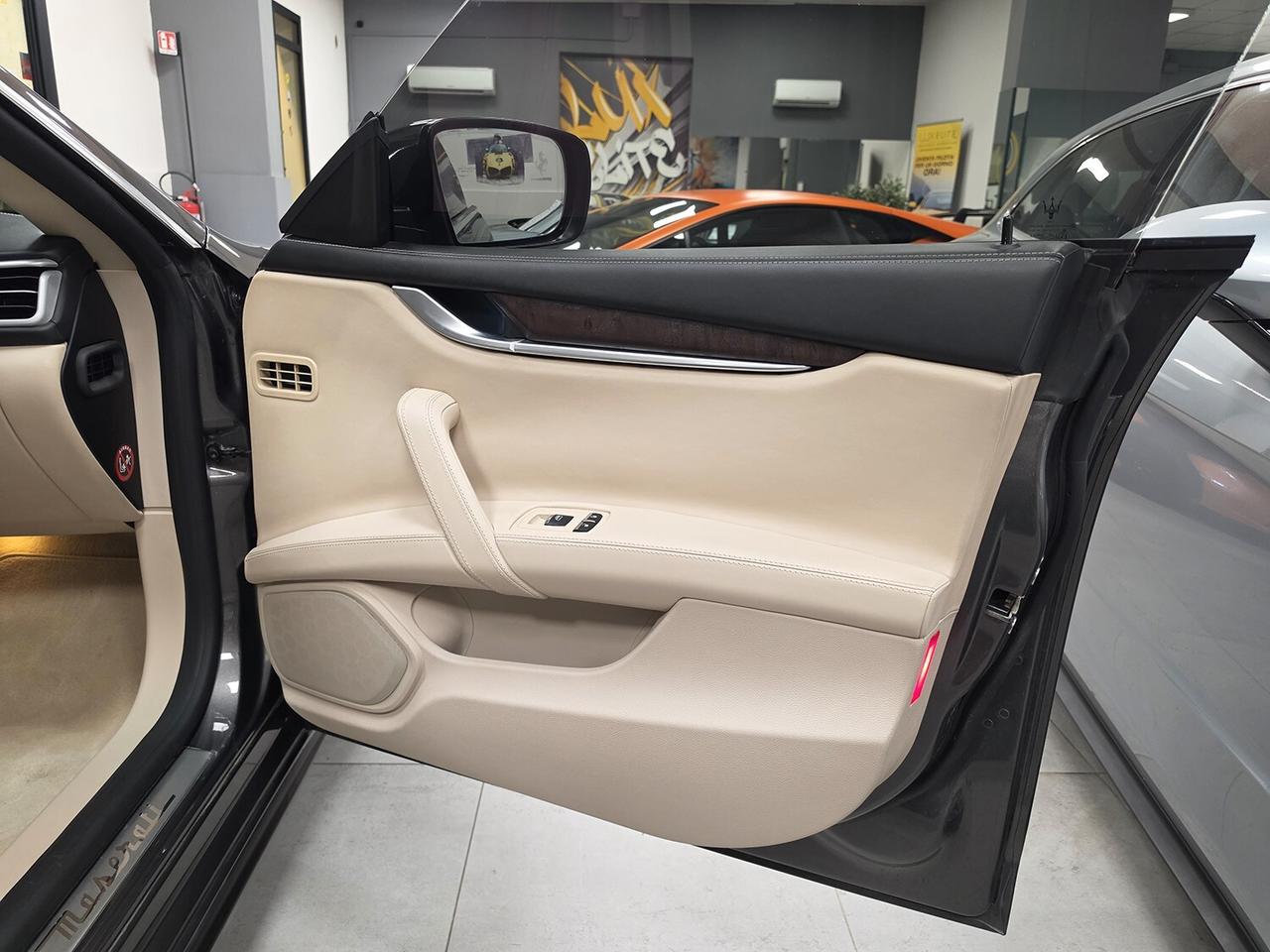 Maserati Ghibli V6 S Q4 TETTO_LEGNO_PREGIATO_SOSP\SCARICO SPORT_ GRIGIO MARATEA_FATTURE ORIG._ 12 MESI GARANZIA_