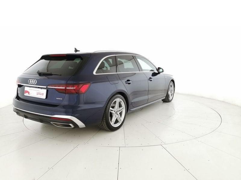 Audi A4 Avant 40 2.0 tdi mhev S line edition quattro 204cv s-tronic