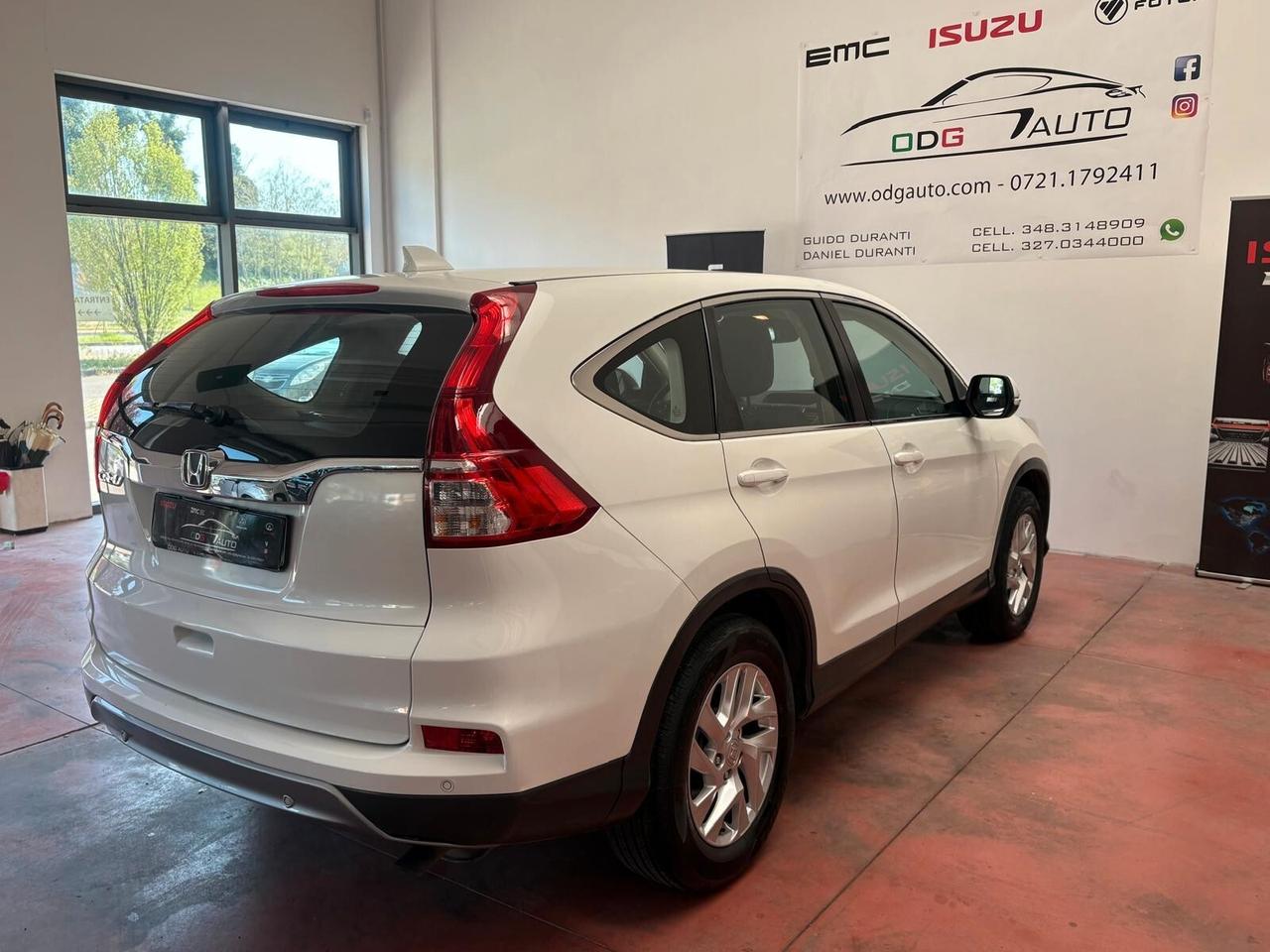 HONDA CR-V 4X4 CAMBIO AUT Diesel 1.6 I-DTEC CV 160 Con Km 174.420 garanzia 12 mesi