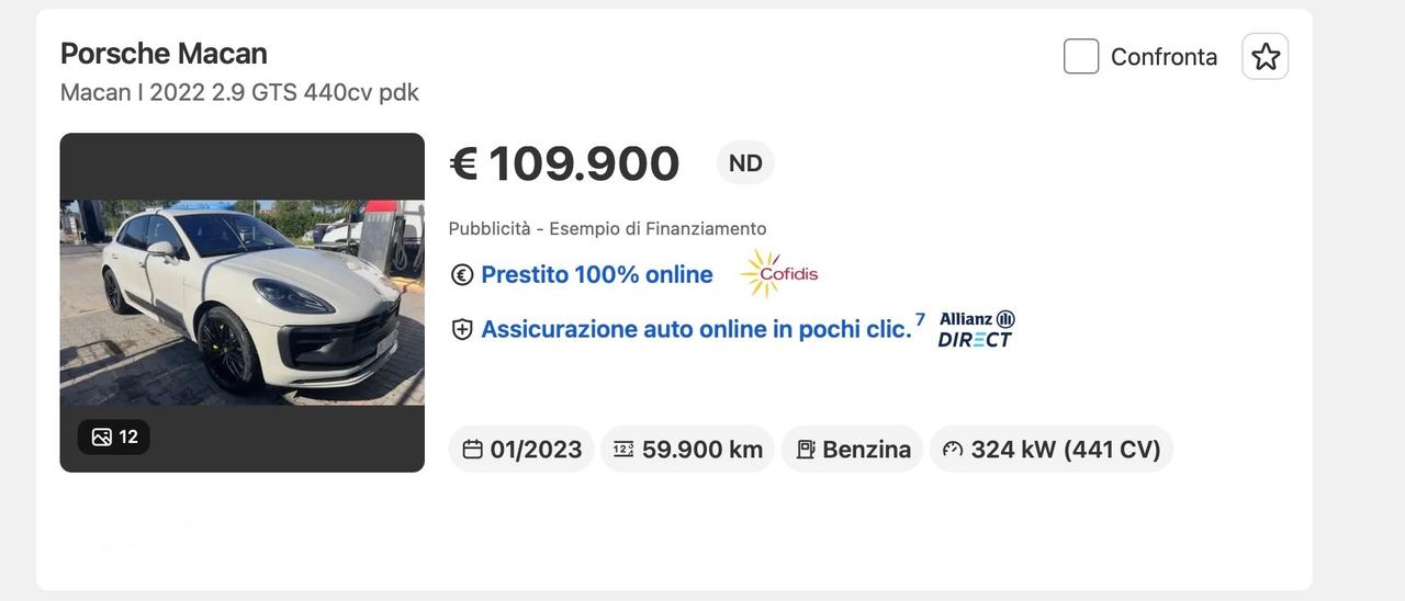 Porsche Macan 2.9 GTS