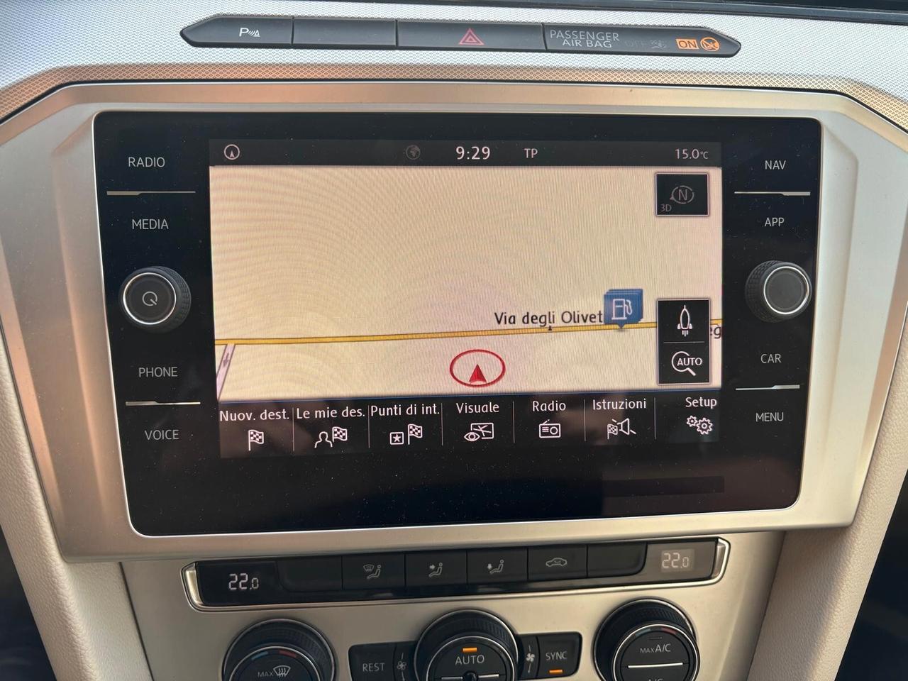 Volkswagen Passat 1.6 TDI 120CV TETTO APRIBILE