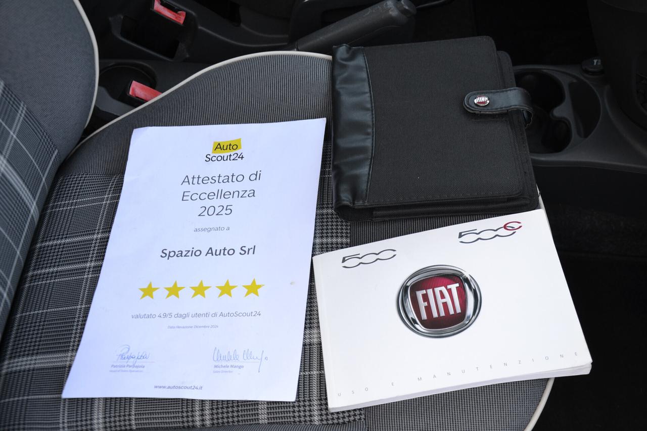Fiat 500 1.2 LOUNGE 69CV **PREZZO REALE**OK NEOPATENTATI**