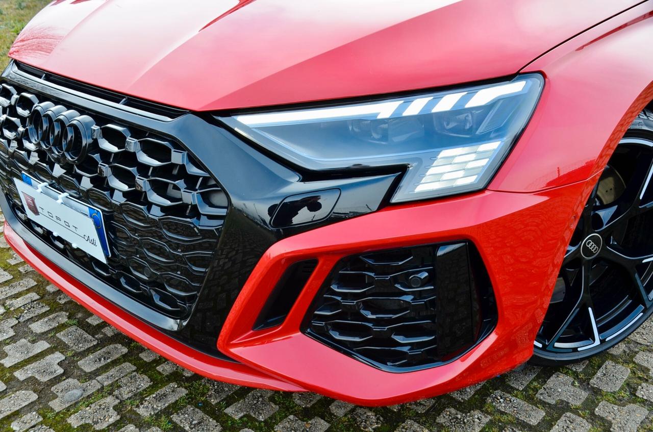 AUDI RS3 SPB 2.5 TFSI QUATTRO 400cv S-TRONIC, SERVICE AUDI, EVENTURI, SCARICO, TETTO, DYNAMIC PACK, HI-FI BANG&OLUFSEN, MATRIX, PERMUTE