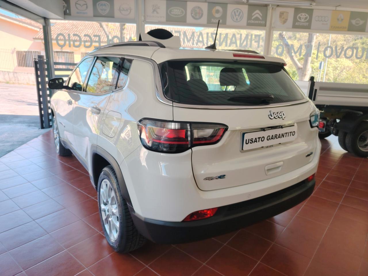 Jeep Compass 1.3 Turbo T4 190 CV PHEV AT6 4xe Longitude