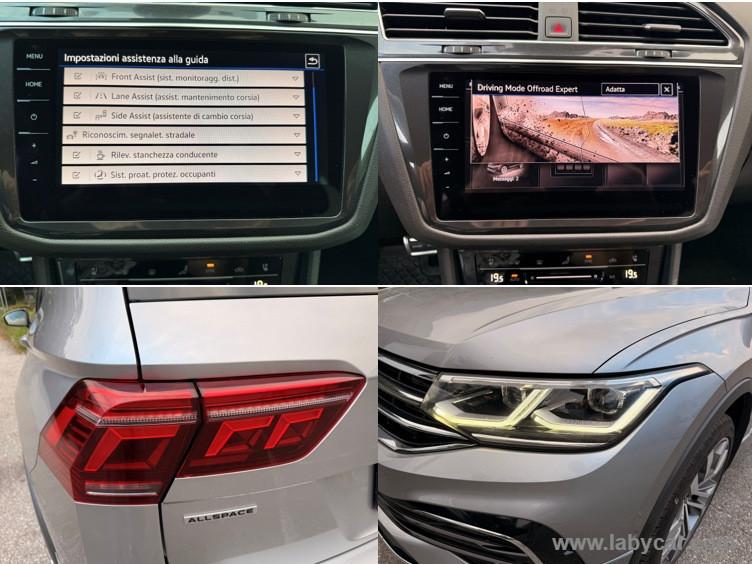 VOLKSWAGEN Tiguan Allsp. 4MOTION R-LINE TETTO PELLE