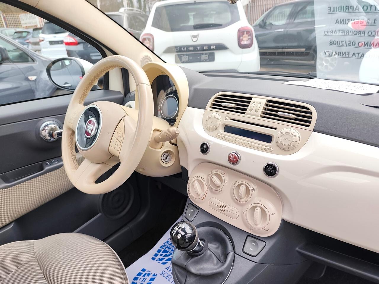 Fiat 500 1.2 BENZINA TETTO APRIBILE