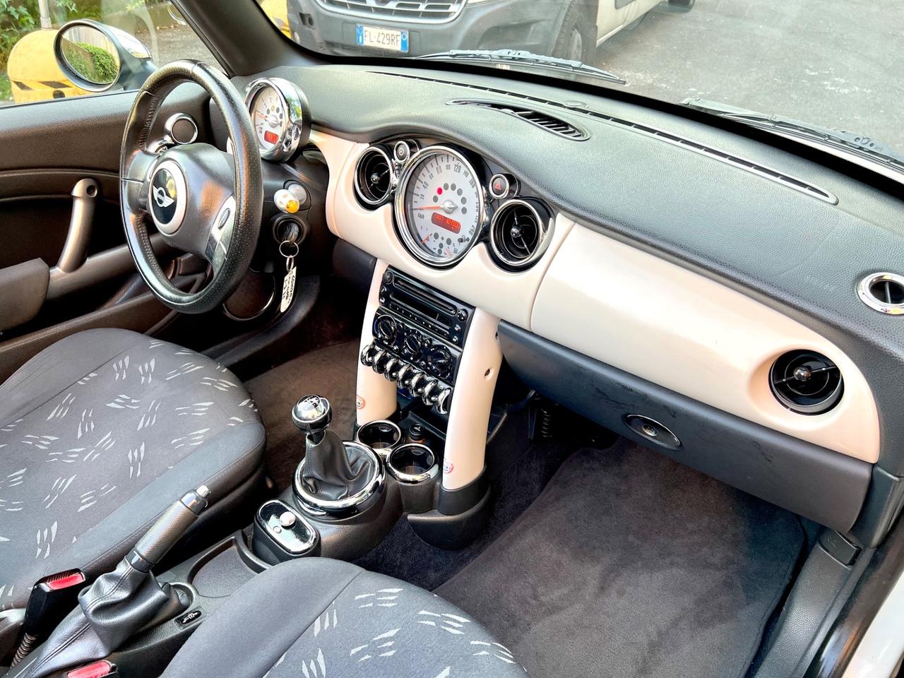 Mini 1.6 benzina Cabrio OK NEOPATENTATI full!!