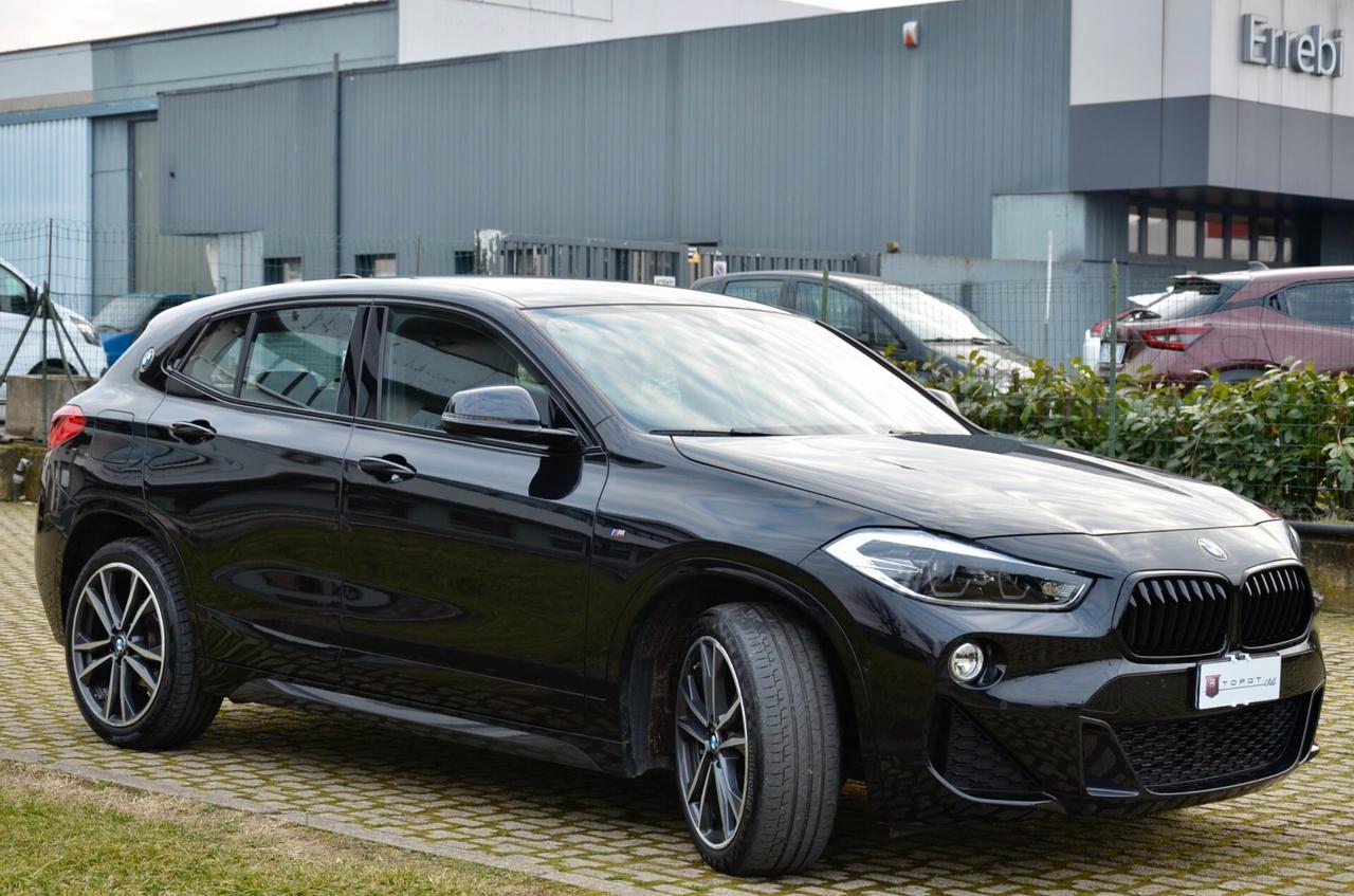 BMW X2 XDRIVE 18d MSPORT 150cv AUTO, TUTTI SERVICE UFF BMW, UFF ITALIANA, NAVI, LUCI AMBIENTE, FULL LED, PERMUTE