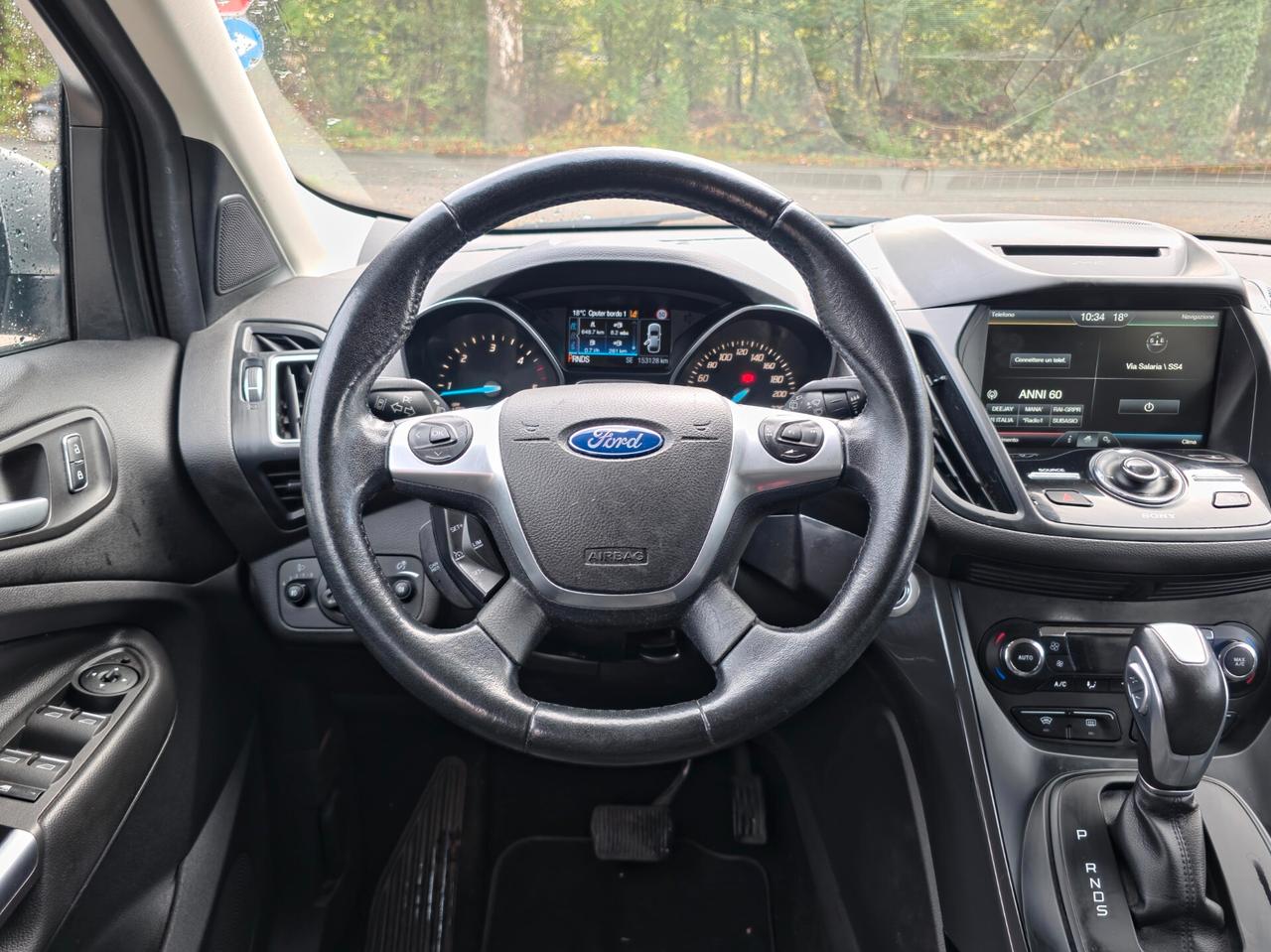 Ford Kuga 2.0 TDCI 150 CV S&S 4WD Powershift Titanium E6B Automatico 2016