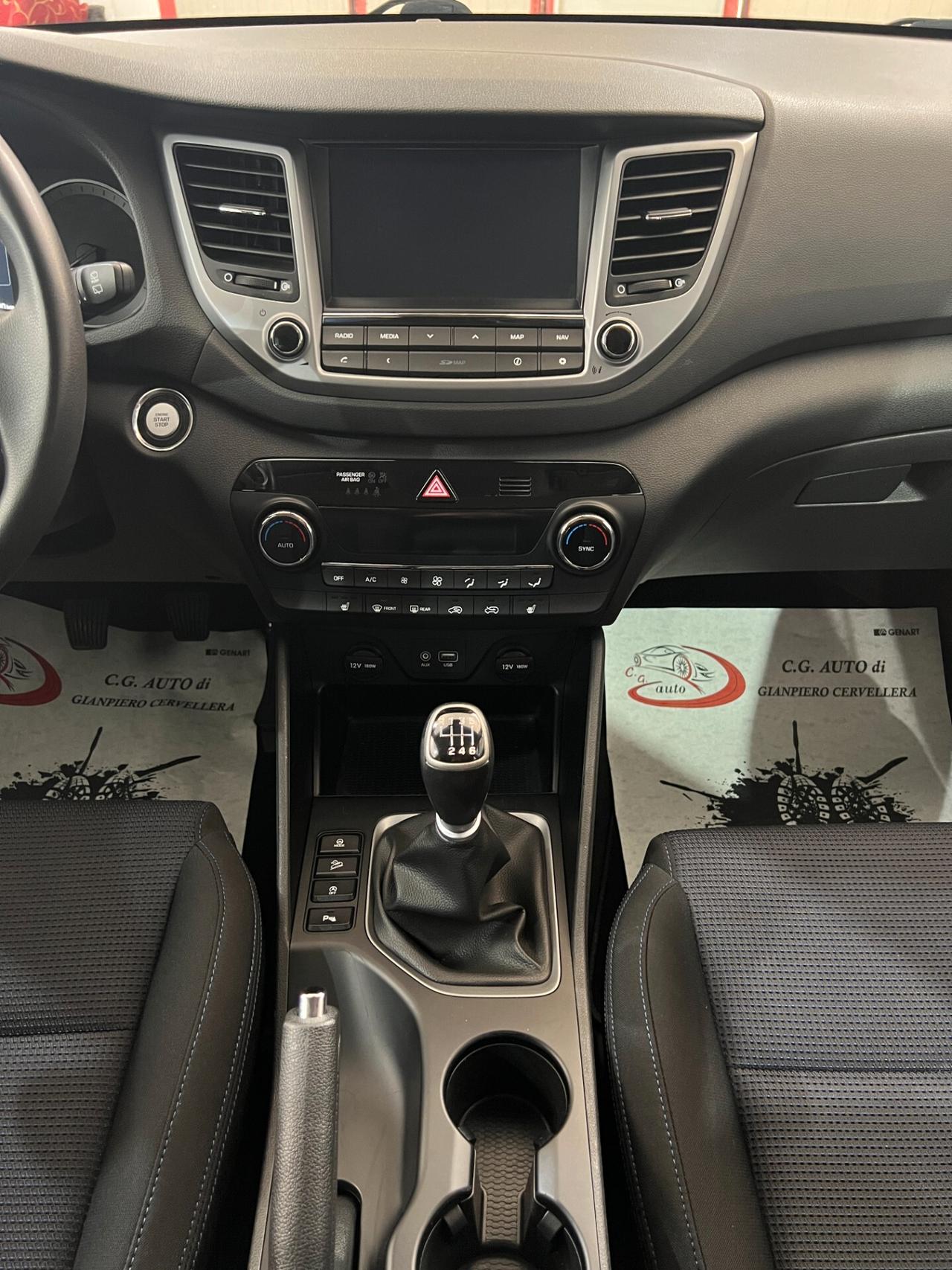 Hyundai Tucson 1.7 116 CV - Sound Edition -2018