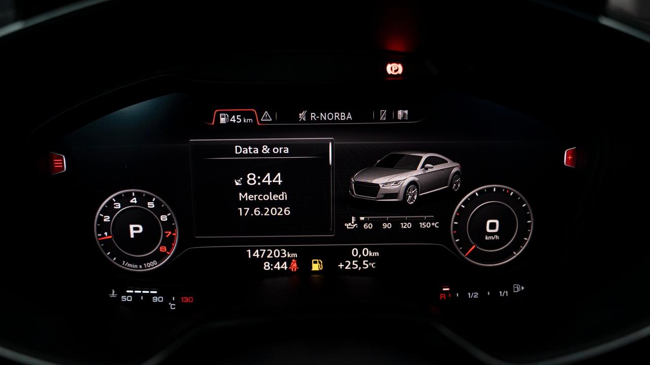Audi TT COUPE 1.8 TFSI S LINE TRONIC 19" XENO SEDILI VIRTUAL COCKPIT NAVI FULL OPTIONAL