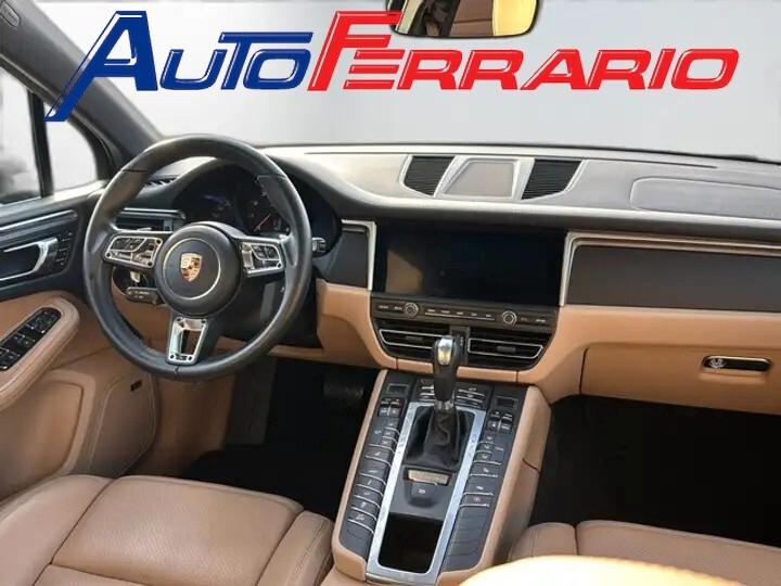 Porsche Macan ANDROID AUTO 21" SENS PARK DOPPI TETTO PANORAMICO APRIBILE VETRI SCURI PELLE TOTALE CLIMA X3