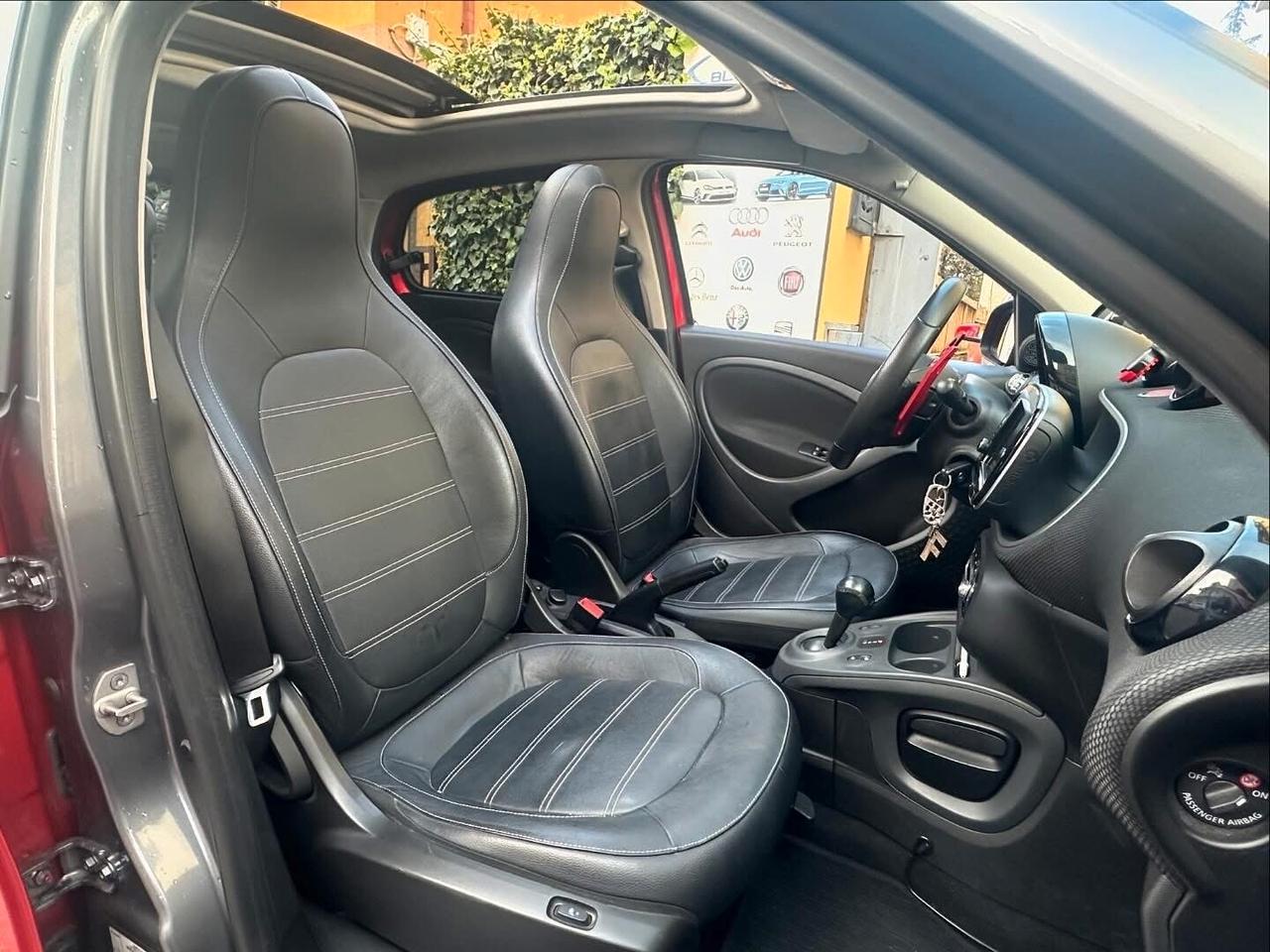 Smart ForFour 0.9 Turbo CABRIO 90cv AUTOMATICA PELLE NAVI RETROCAMERA FINANZIABILE