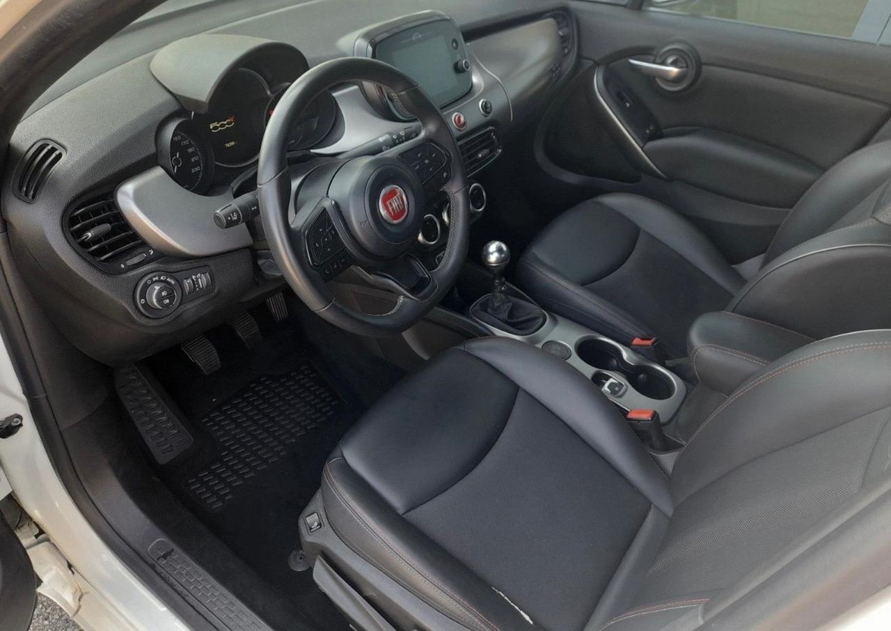 Fiat 500x 1.0 Benzina Sport Manuale Navi Camera pelle