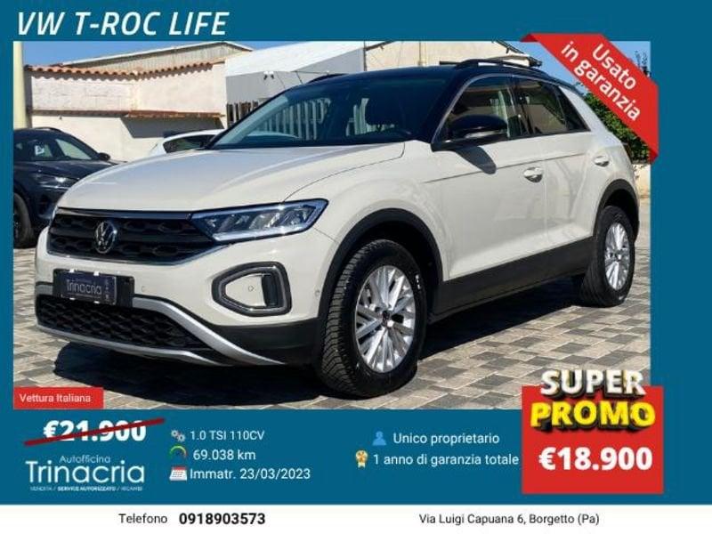Volkswagen T-Roc Life 1.0 TSI 110 CV