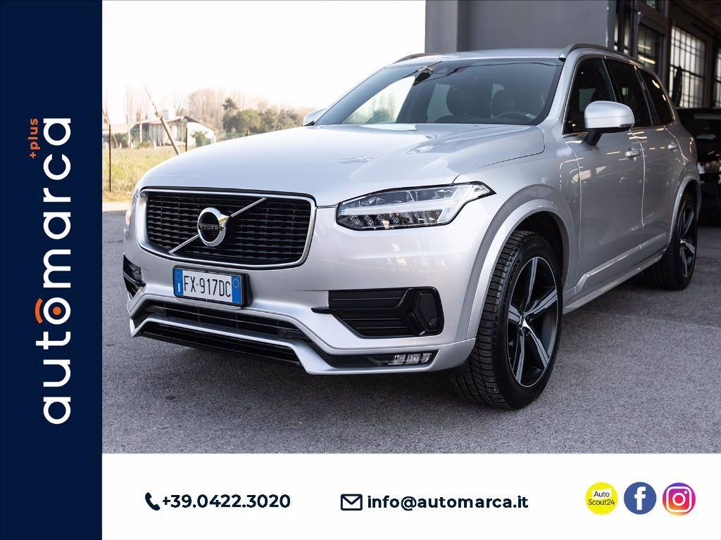 VOLVO XC90 2.0 d5 R-design awd 235cv 7p.ti geartronic my18 del 2019