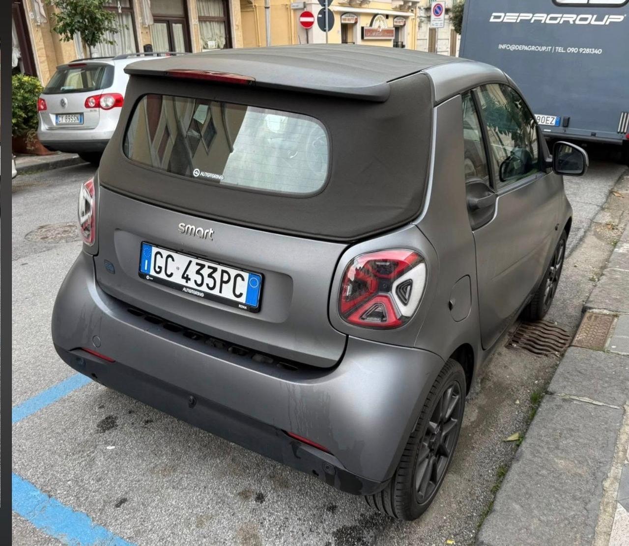 Smart ForTwo EQ cabrio Suitegrey (22kW)