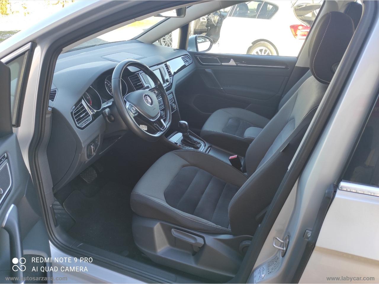 VOLKSWAGEN Golf Sportsvan 1.6TDI110DSGExec 4FreeBMT 3 ANNI GARANZIA -- 15GG SODDISFATTI O RIMBORSATI