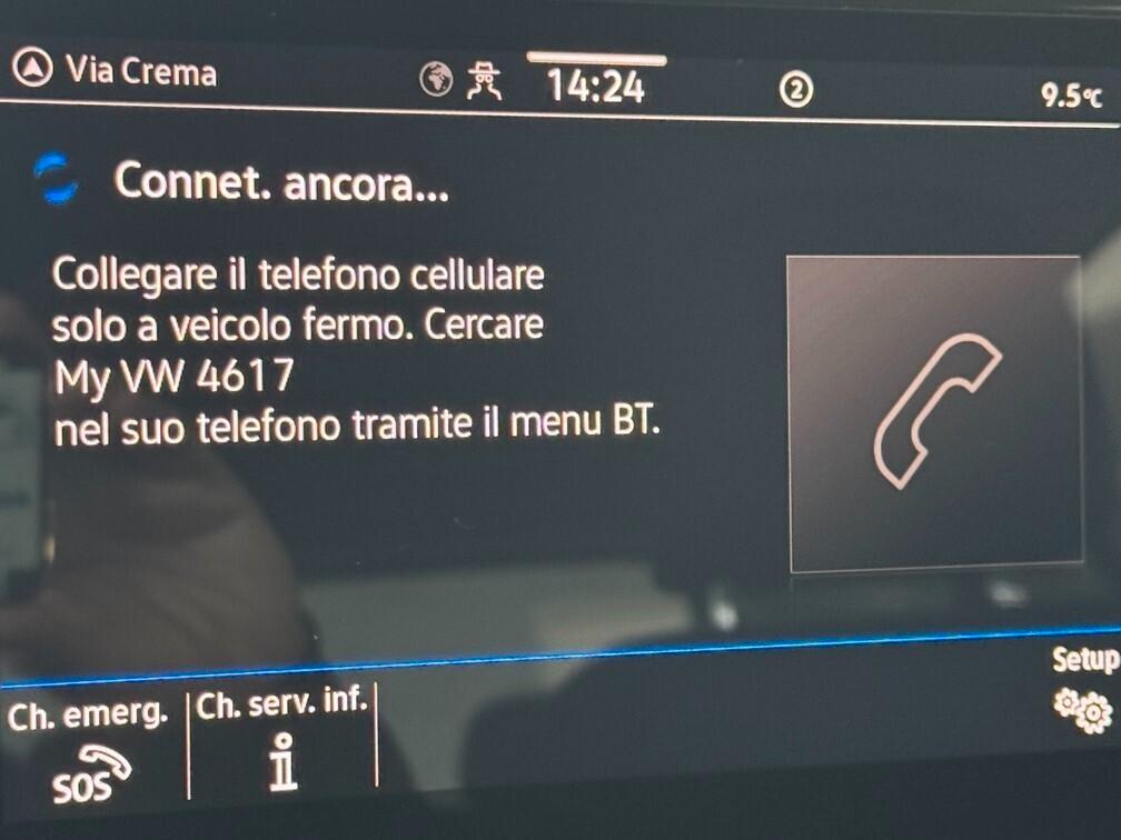 Volkswagen T-Roc 2.0 tdi Life 115cv Led Navi App conn 16" Neopat