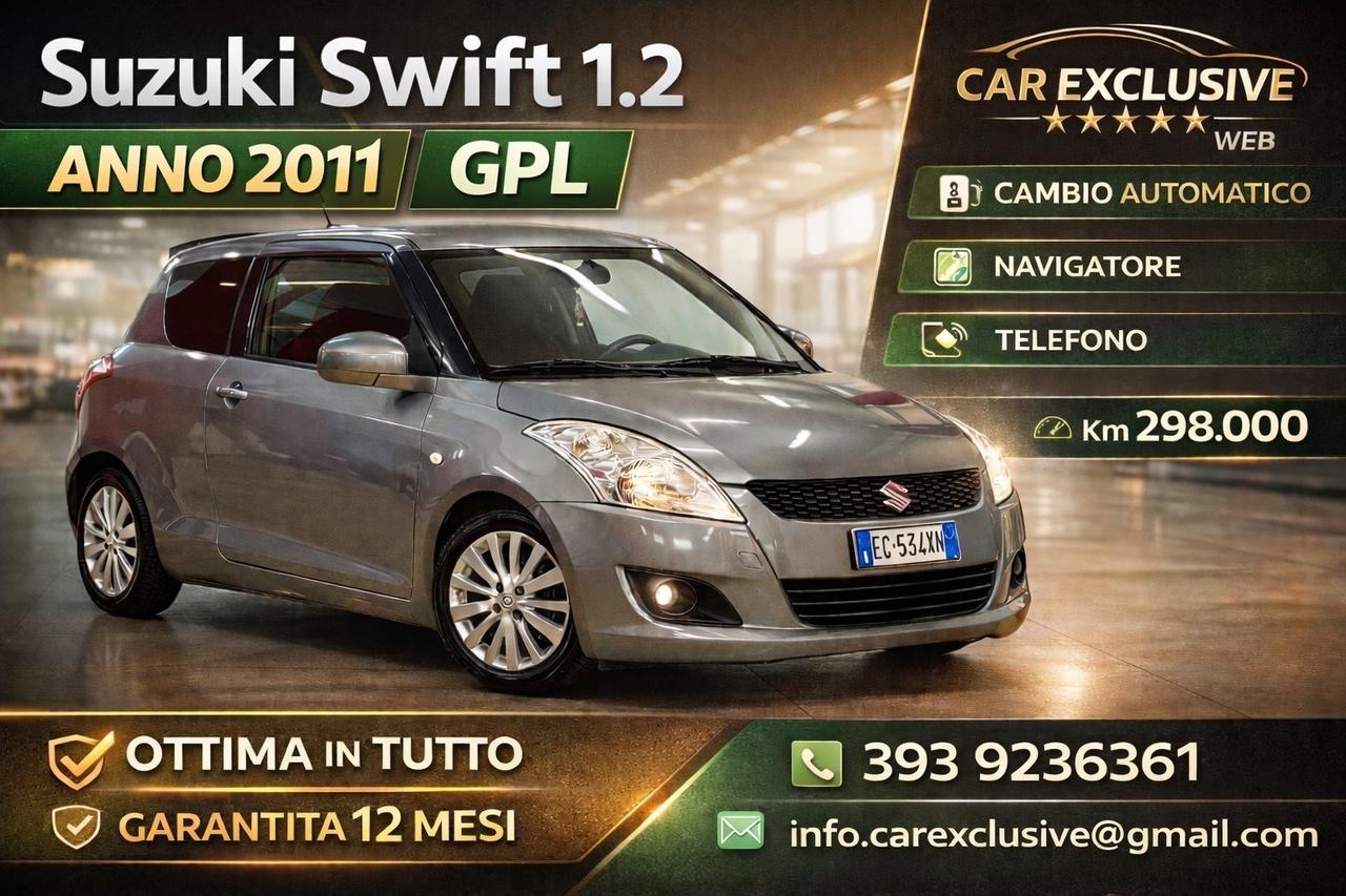 Suzuki Swift 1.2-3P-Gpl-Eu5-Automatica-Navi-Telef-Entra