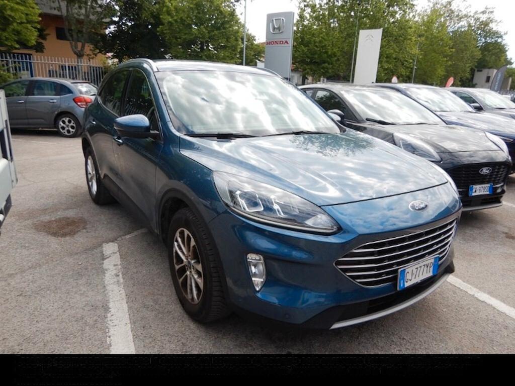 FORD KUGA 2.0 ECOBLUE HYBRID 150CV 6M. 2WD TITANIUM BUSINESS ( FARI LED - COCKPIT - CRUISE - NAVI - MIRROR - PDC - TELECAMERA POST. )